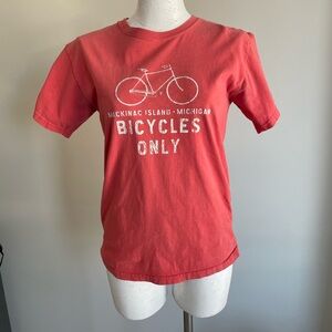 (S) Mackinac Island Bicycle Shirt